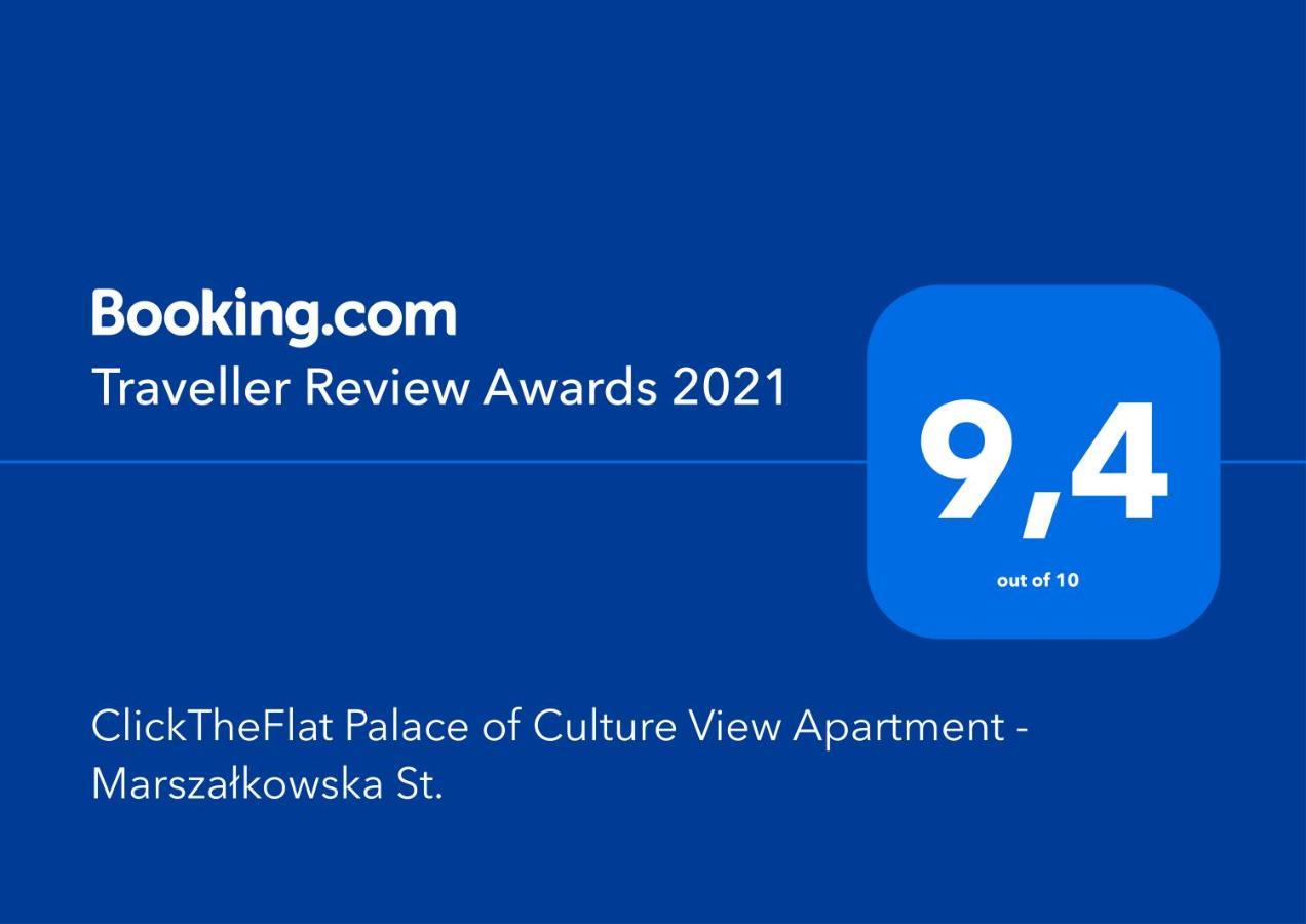 Clicktheflat Palace Of Culture View Apartment - Marszalkowska St. Warschau Exterior foto